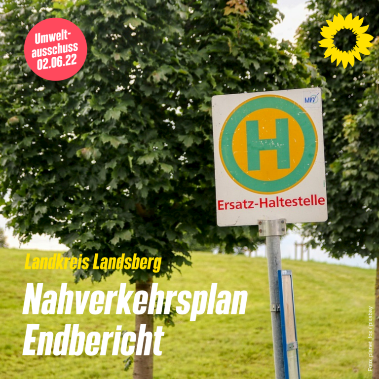 Nahverkehrsplan im Landkreis Landsberg: Endbericht