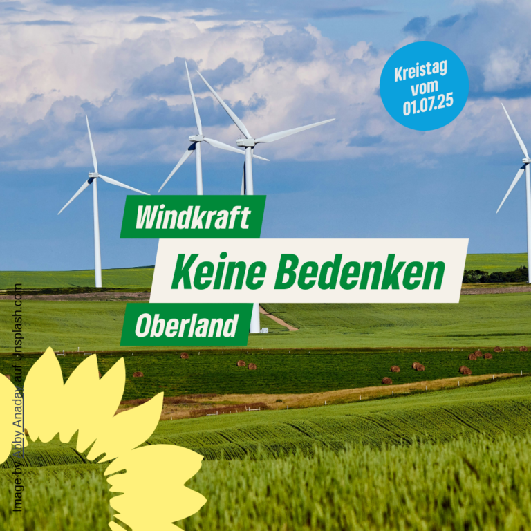 Mehrheit gegen Bedenken zu Windkraftplänen im Nachbarlandkreis