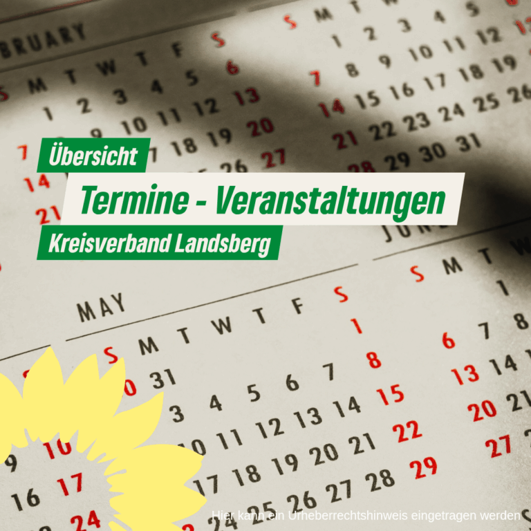 Termine – Veranstaltungen